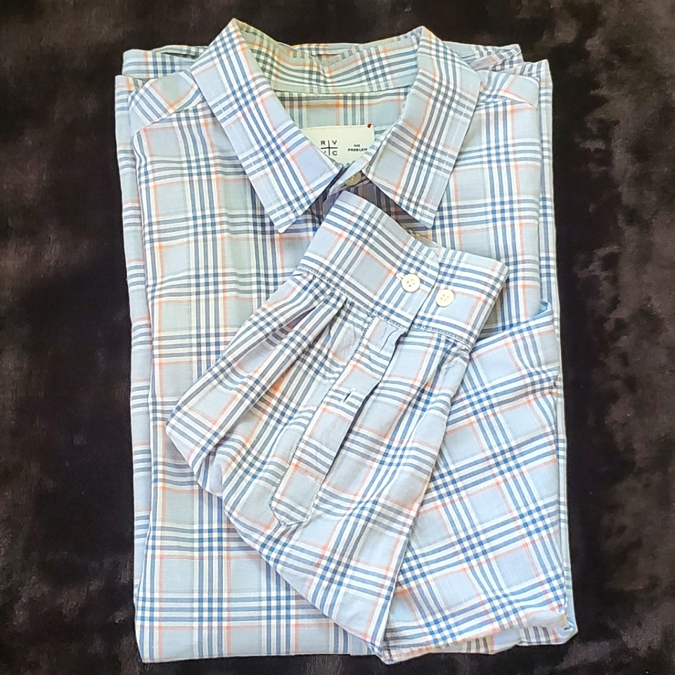 Mens Rvyc Long Sleeve Dress Shirt